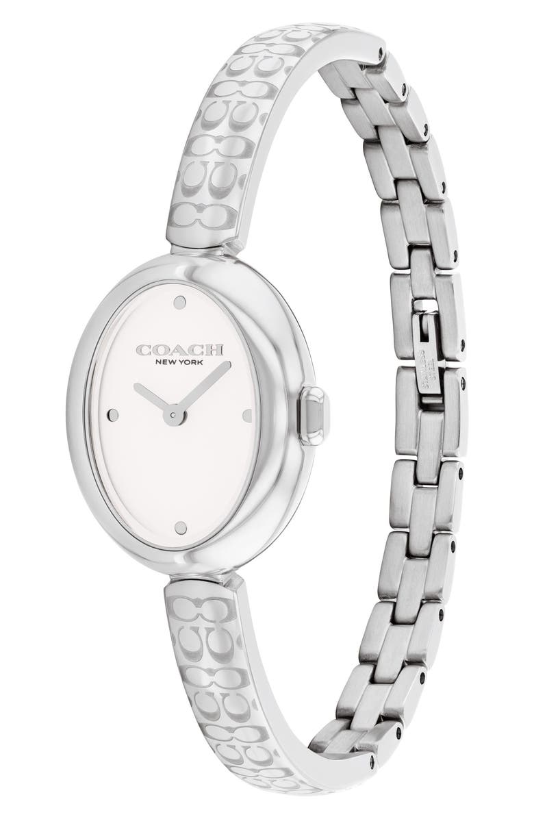 COACH Sammy Bracelet Watch, 22.5mm, Alternate, color, White