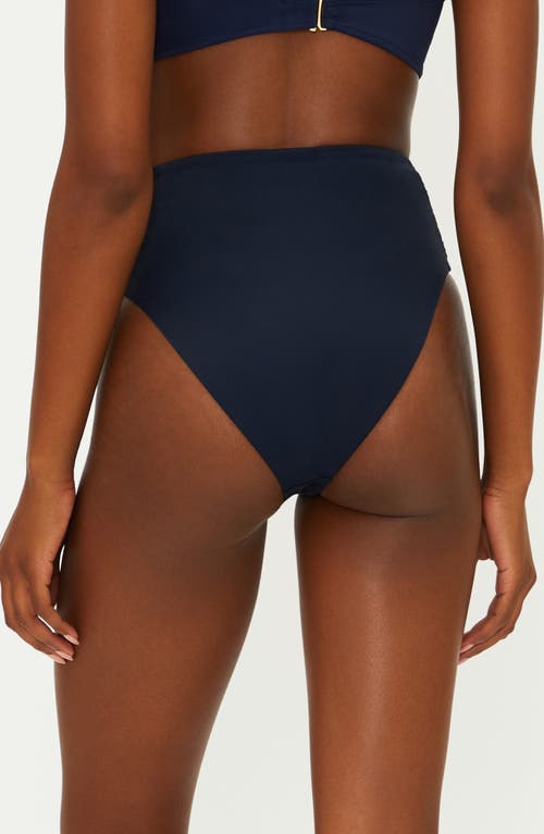 Beach Riot Frida High Waist Bikini Bottoms In Sorbet Sea
