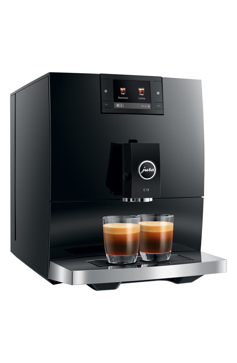 JURA C9 Piano Inox Coffee Machine, Alternate, color, Black