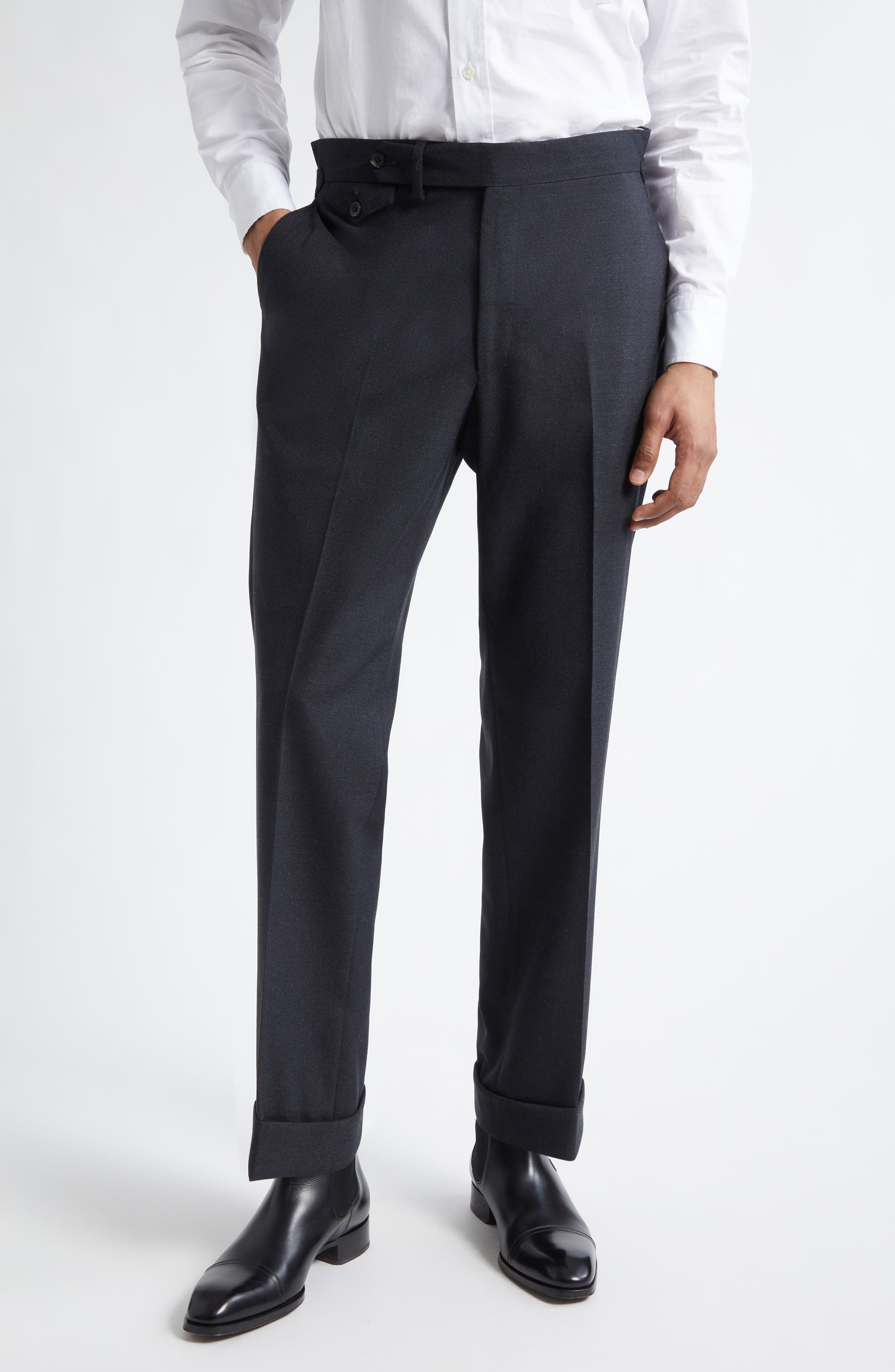 Waverly Single Pleat Tapered Trousers