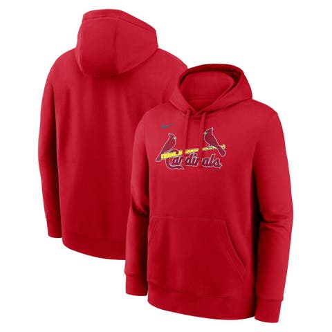 Men's Nike Red St. Louis Cardinals Dri-Fit Club Hoodie