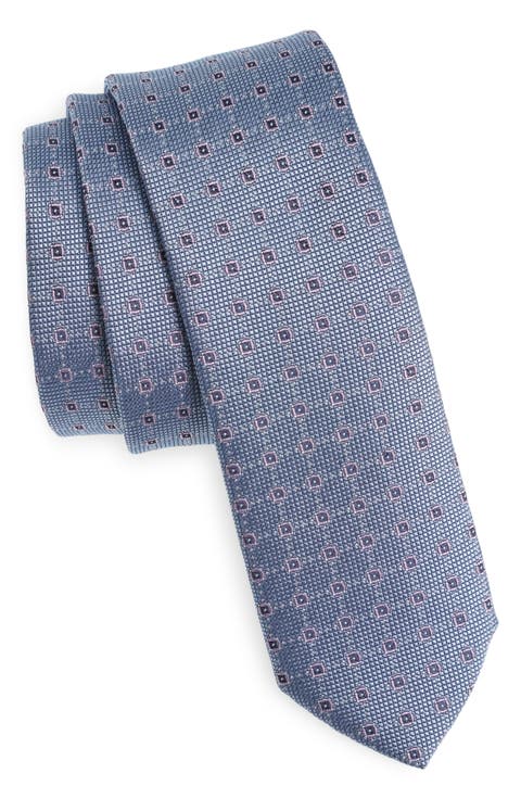 Neat Silk Blend Tie