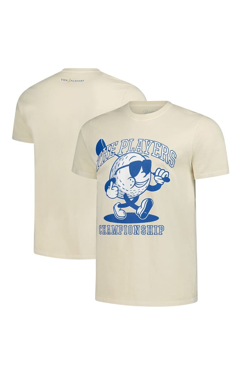 BARSTOOL GOLF Men's Barstool Golf  Tan THE PLAYERS Golf Ball Guy Garment Dyed T-Shirt, Main, color, Tan