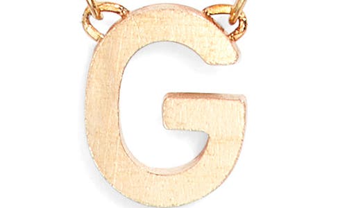 Set & Stones Cheyenne Initial Pendant Necklace