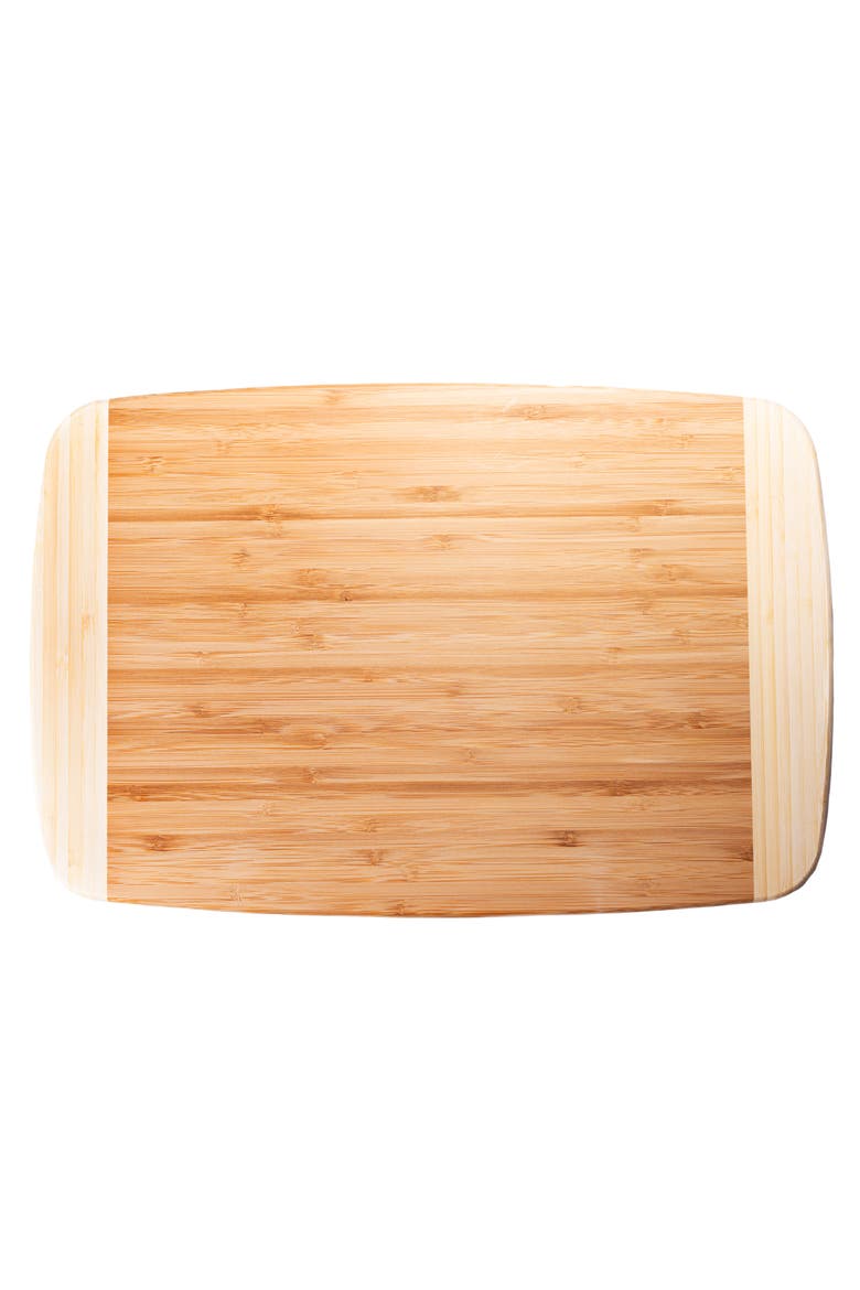 Extra Large Burnished Cutting Board, 12x18-Inch, Alternate, color, Bamboo