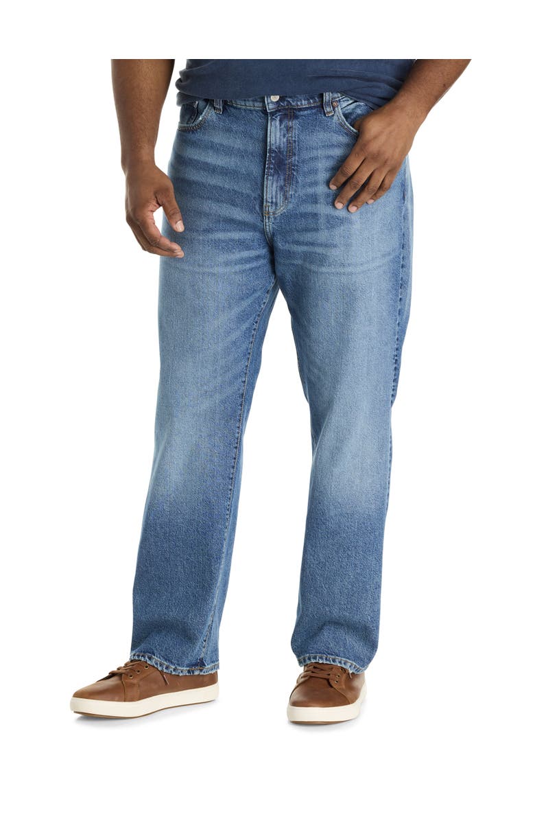 Lucky Brand Jeans Big & Tall Langham Relaxed-Fit Straight-Leg Stretch Jeans, Main, color, Langham