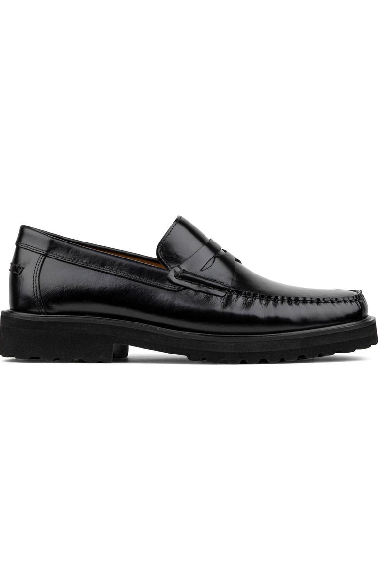 Donald Pliner Judd Penny Loafer, Alternate, color, Black