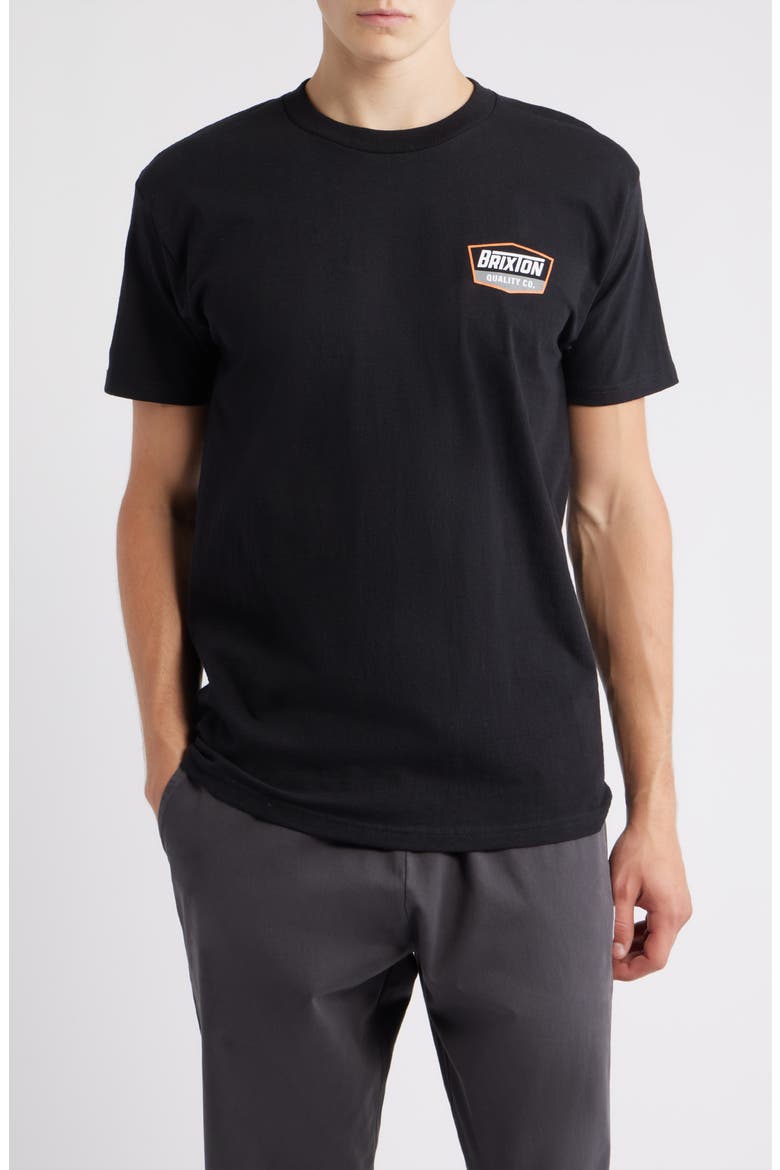Regal Graphic T-Shirt, Main, color, BLACK/ WHITE