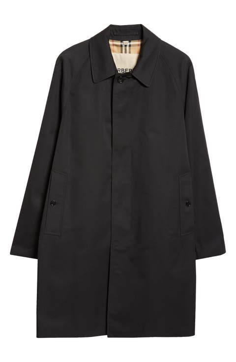 Camden Water Resistant Cotton Gabardine Car Coat