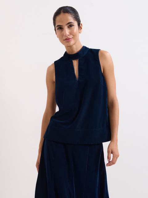 Eilish Velvet Top