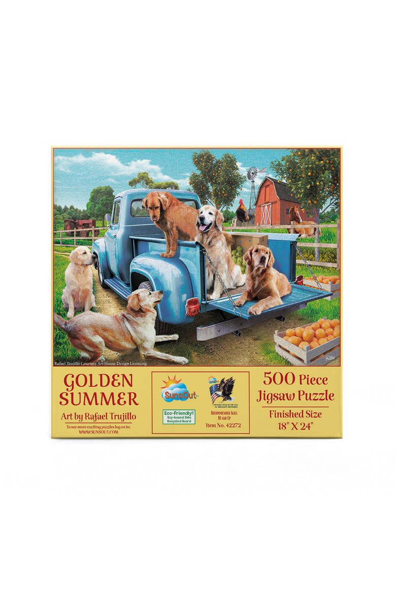 Golden Summer 500 piece Jigsaw Puzzle for Adults, Alternate, color, Multicolor