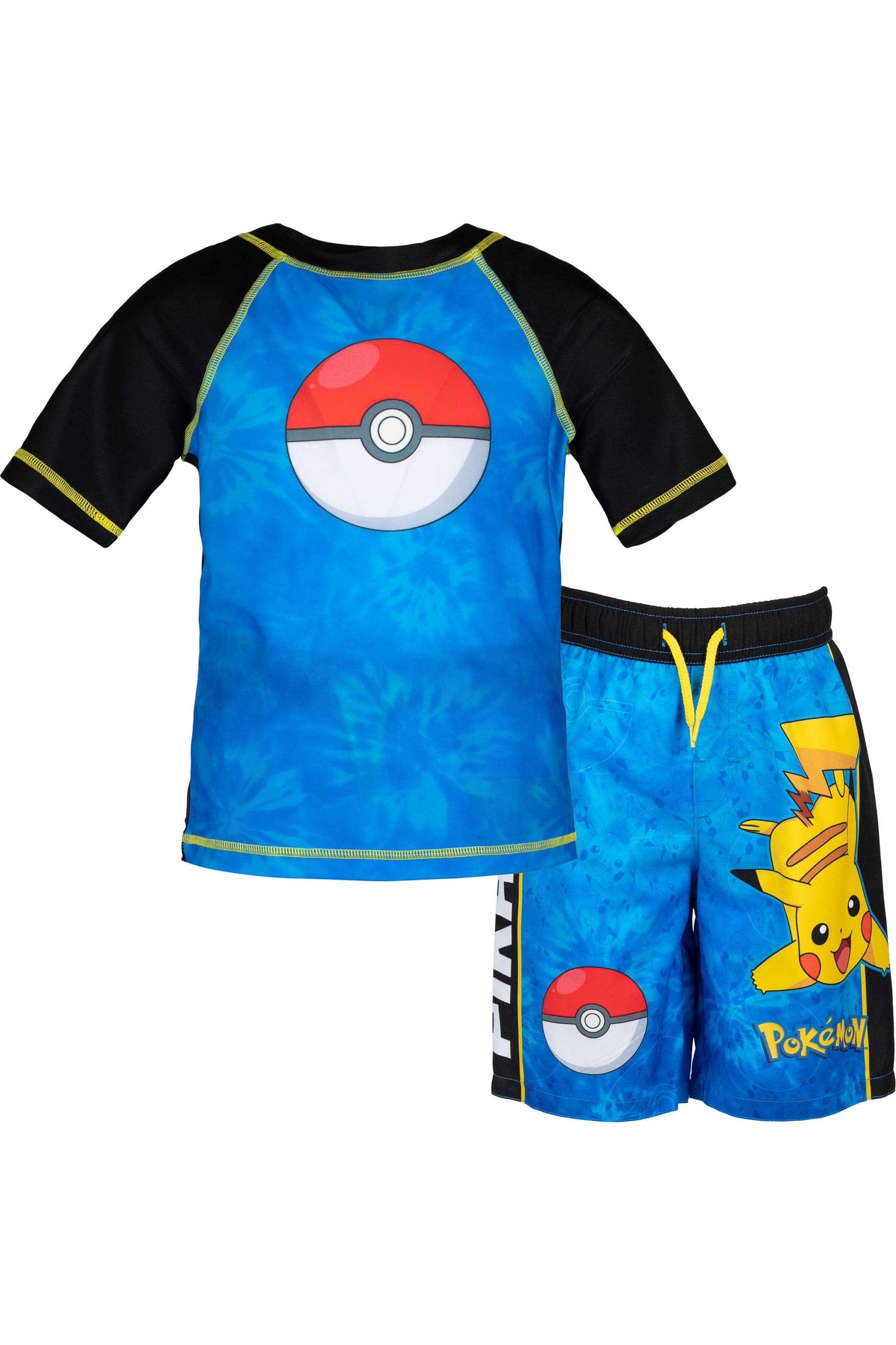 Pikachu Blue Tie Dye