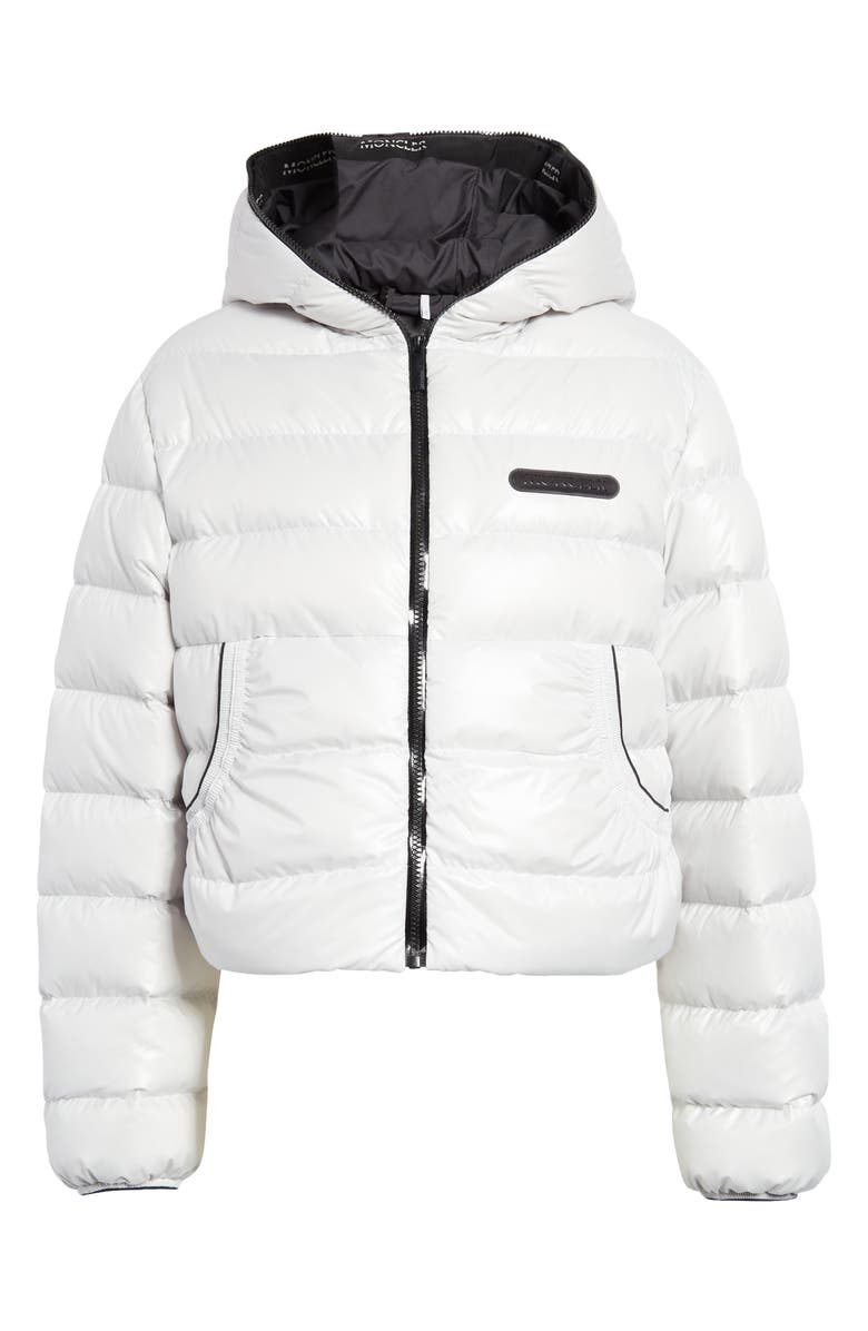 Moncler Nere Quilted Down Jacket, Alternate, color, Grey