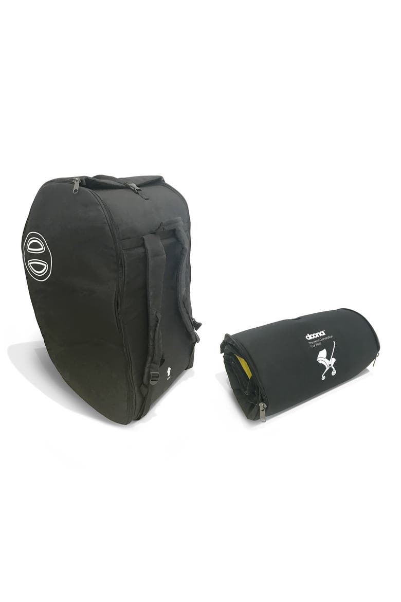 Padded Car Seat/Stroller Transport Bag, Main, color, BLACK