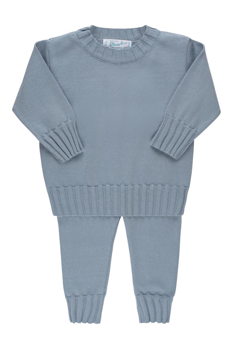 Remi Ribbed Sweater & Pants Set, Main, color, VINTAGE BLUE