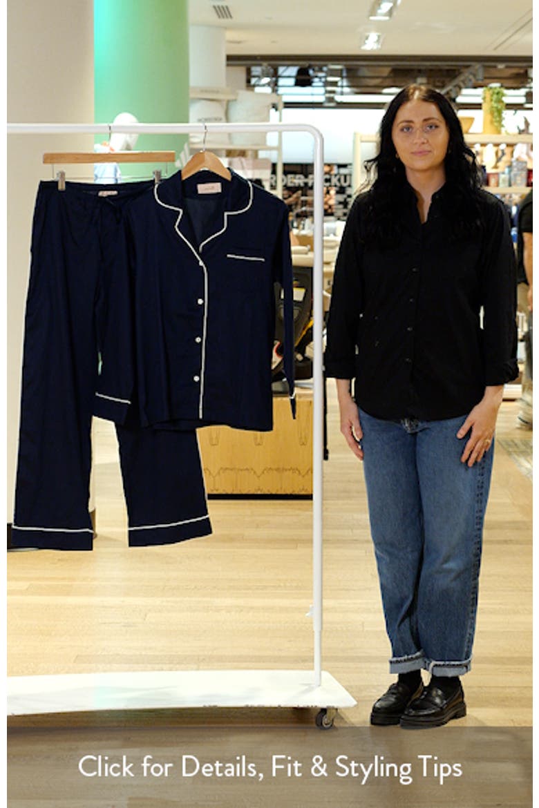 Zoe Cotton Sateen Pajamas video