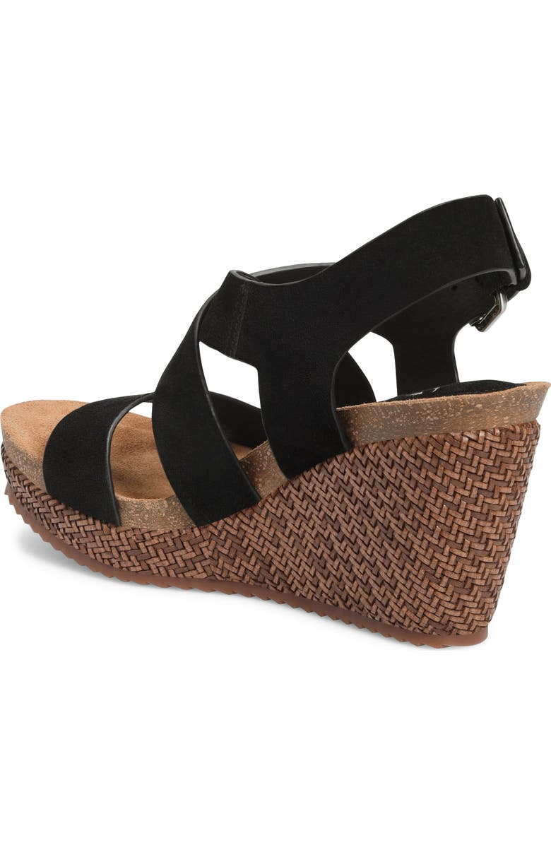 Söfft Haddison Platform Sandal, Alternate, color,