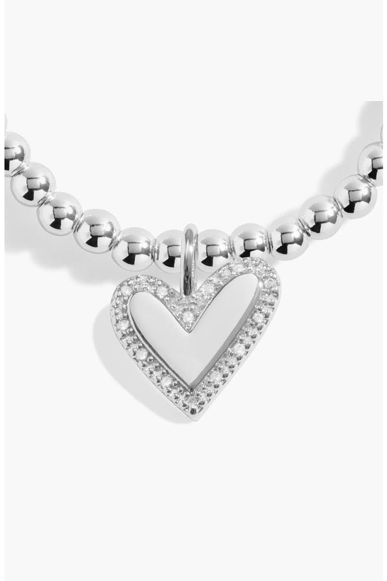 A Little 'Here's To Your Next Chapter' Bracelet In Silver Plating, Alternate, color, Metallic Silver