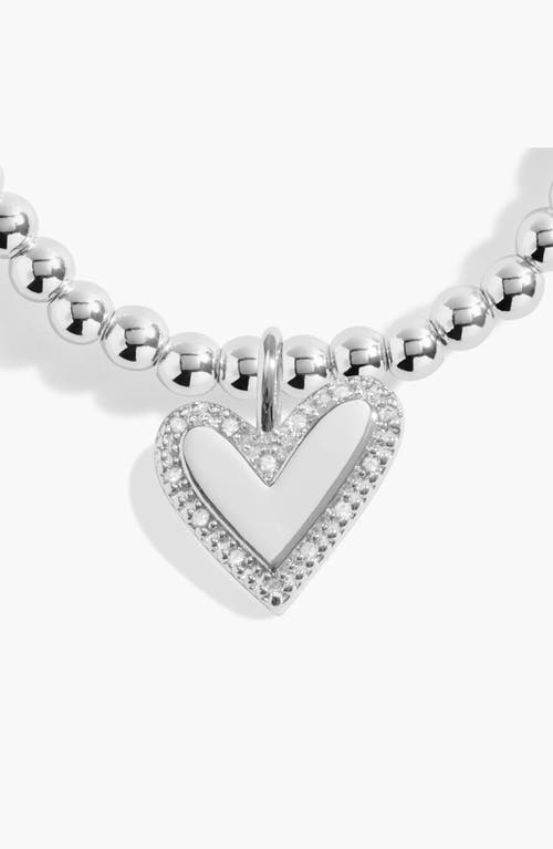 A Littles & Co. A Littles & Co A Little 'here's To Your Next Chapter' Bracelet In Silver Plating In Silver