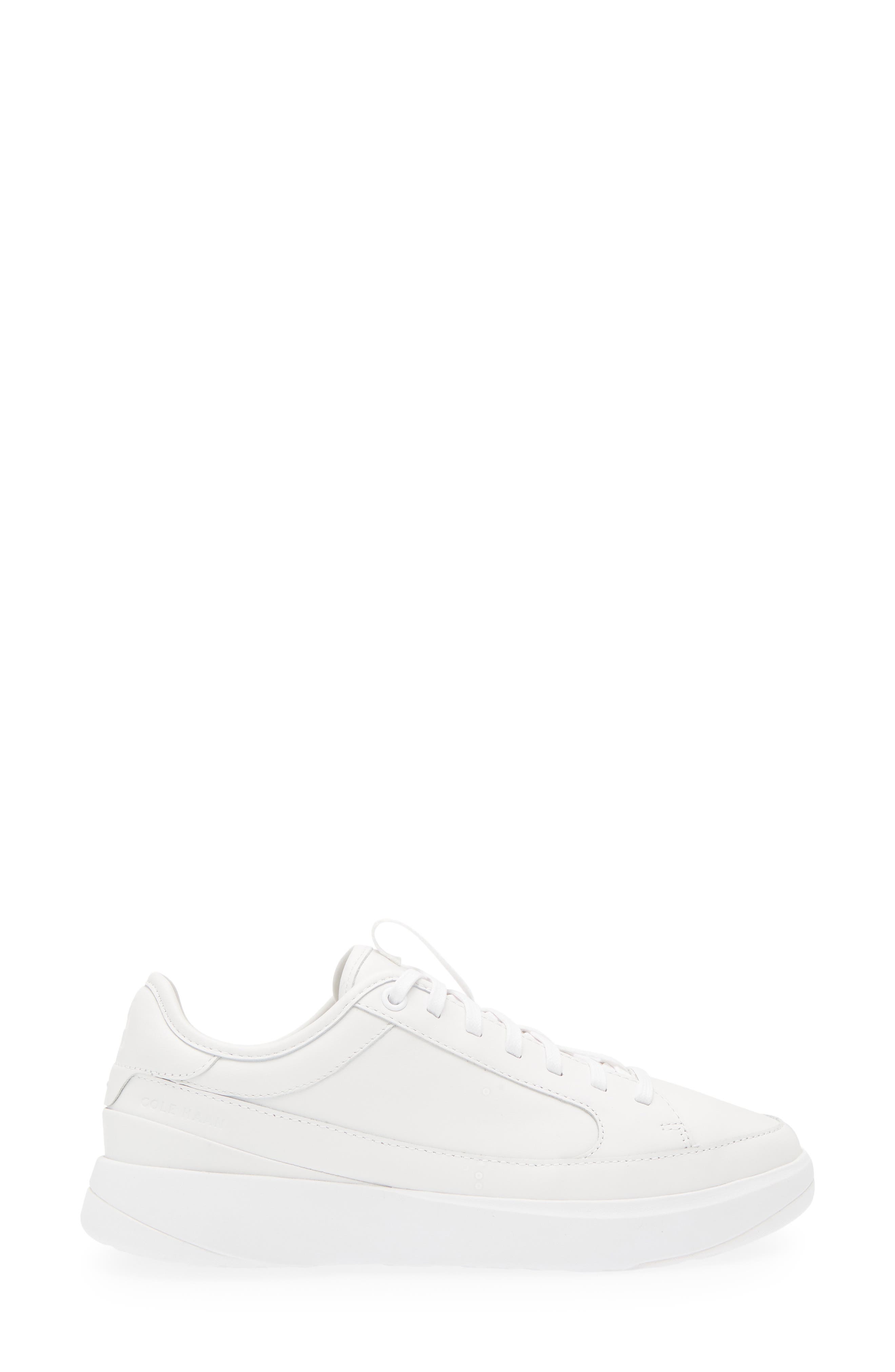 Cole Haan GrandPro All Day Court Sneaker, Alternate, color, Optic White