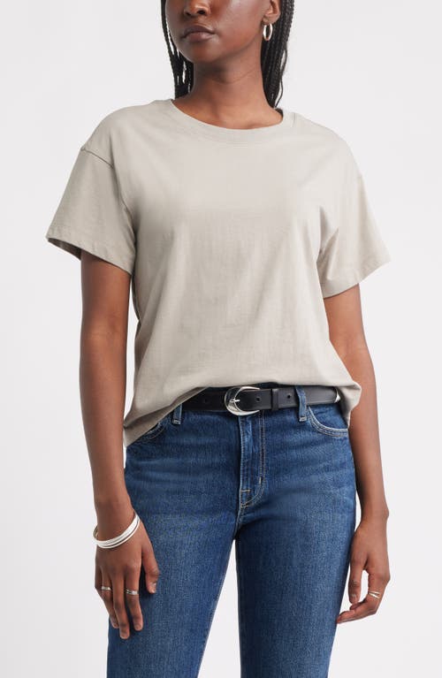 Treasure & Bond Favorite Cotton T-shirt In Gray