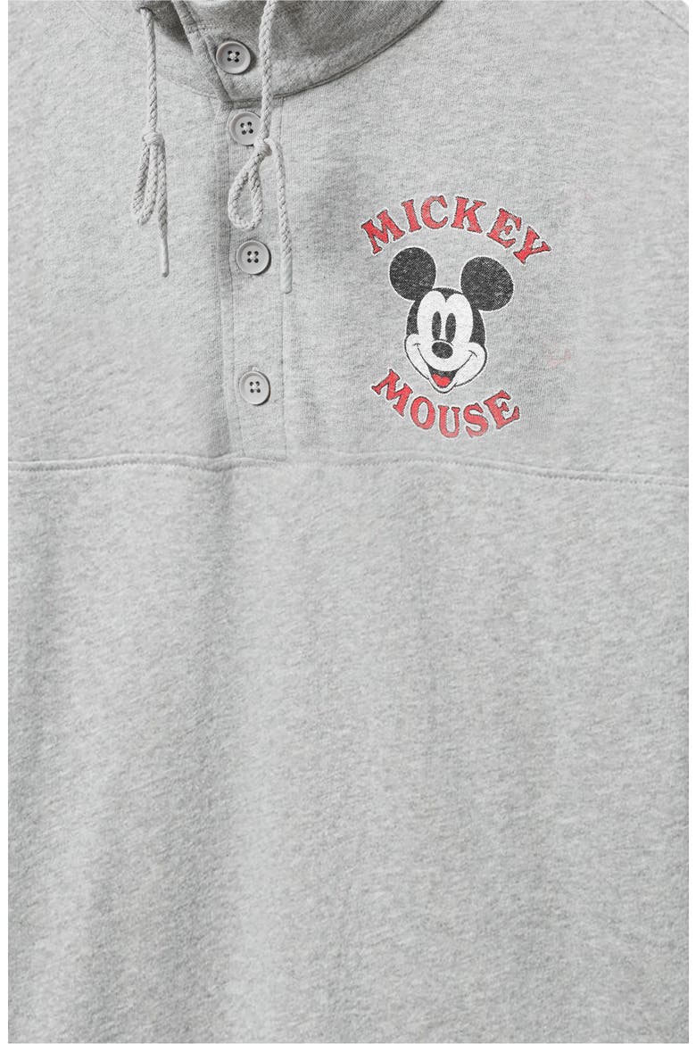 Mickey Mouse Graphic Sweatshirt, Alternate, color, HEATHER GREY