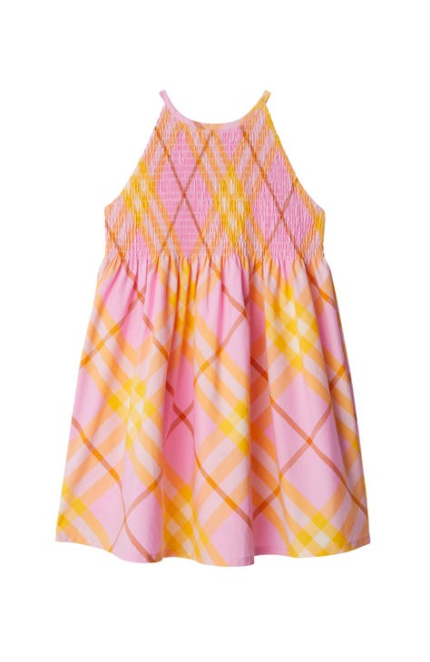 Burberry little 2024 girls dress