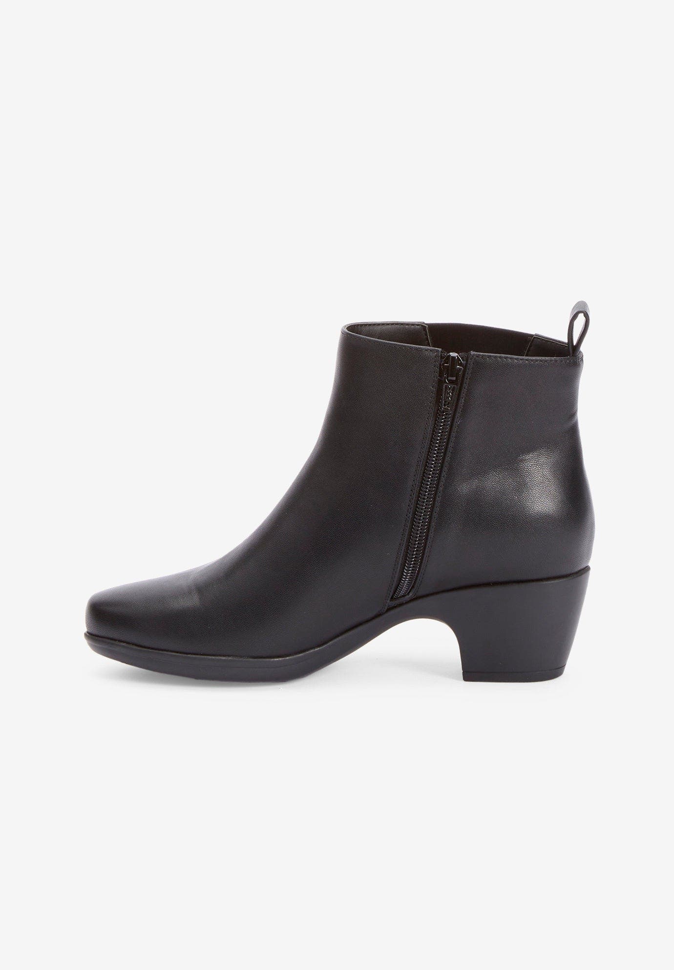 Comfortview The Ingrid Bootie, Alternate, color, Black
