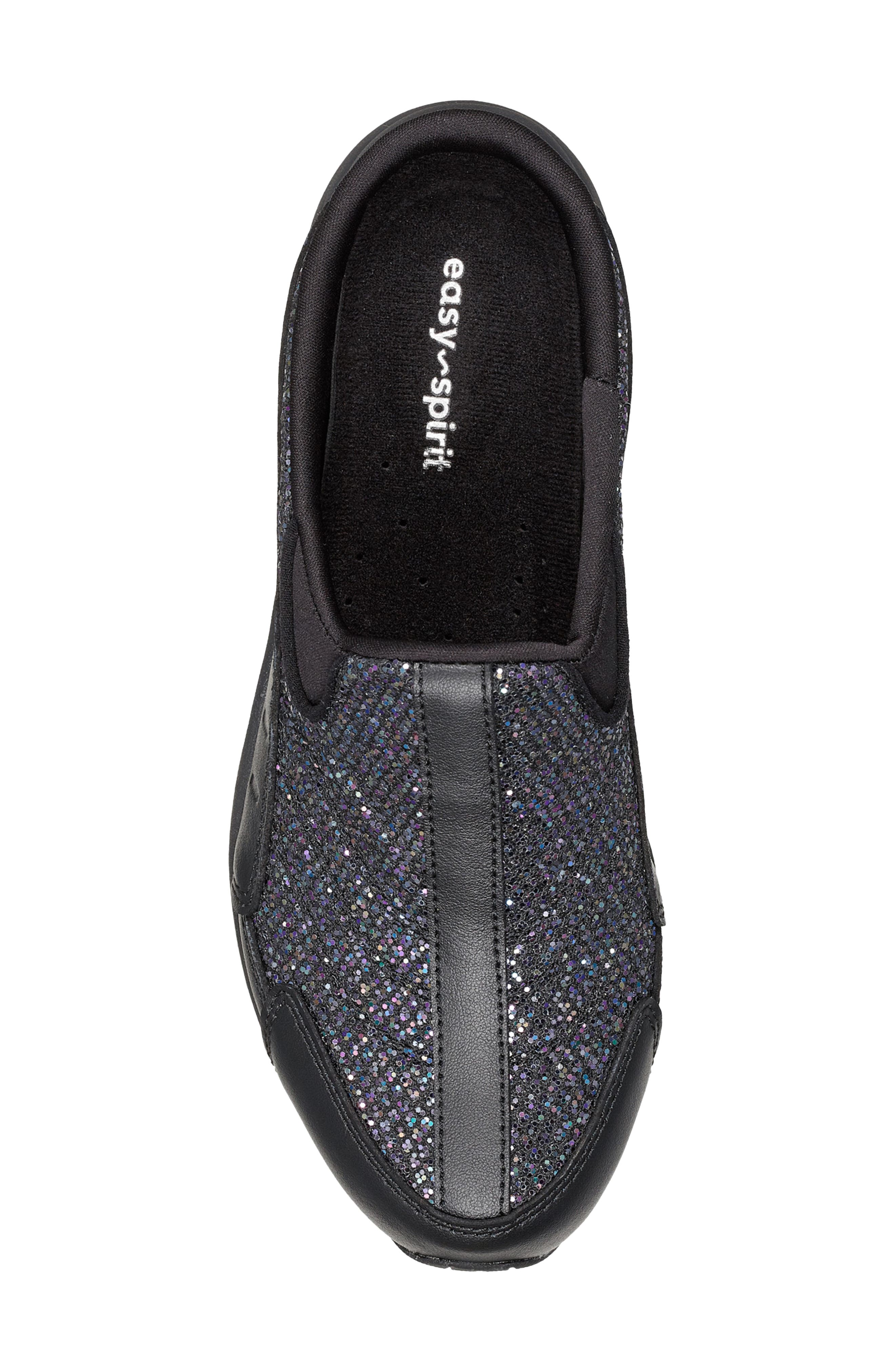 Easy Spirit Traveltime Glitter Slip-On Sneaker, Alternate, color, 