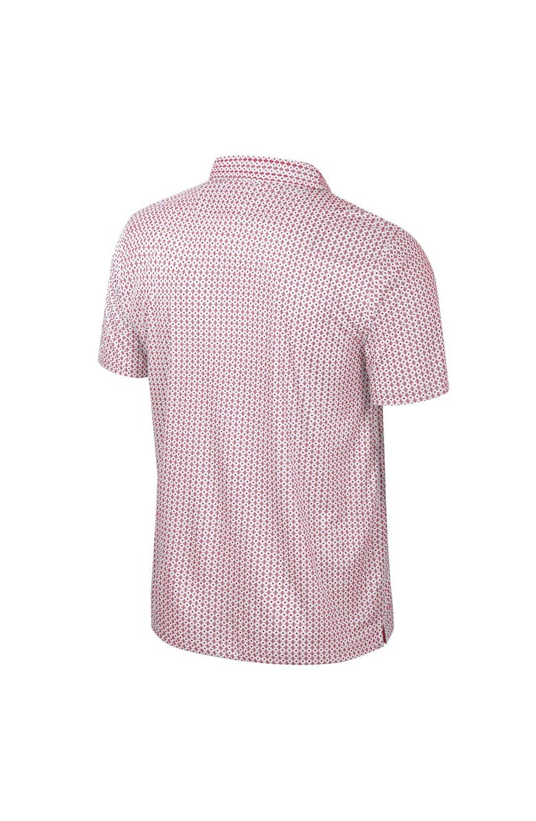 COLOSSEUM Men's Colosseum Crimson Indiana Hoosiers Big & Tall Marty Rival Polo, Alternate, color, Crimson