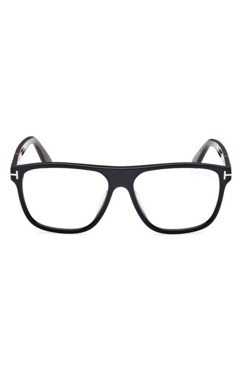 Frances 58mm Square Optical Glasses