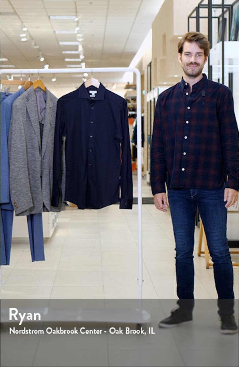 Nate Solid Button-Up Shirt, sales video thumbnail