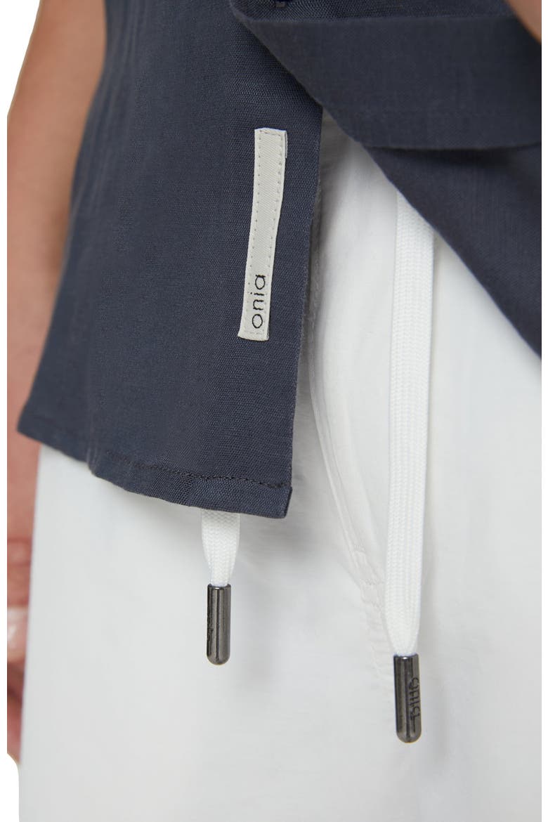 Jack Air Linen Shirt, Alternate, color, GUNMETAL