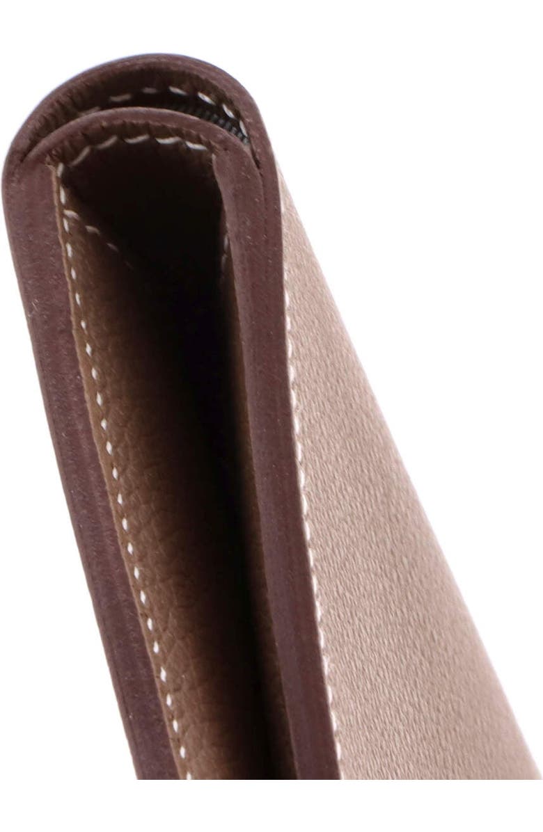 Pre-Owned Hermes MC2 Copernic Wallet Evercolor Compact, Alternate, color, Etoupe