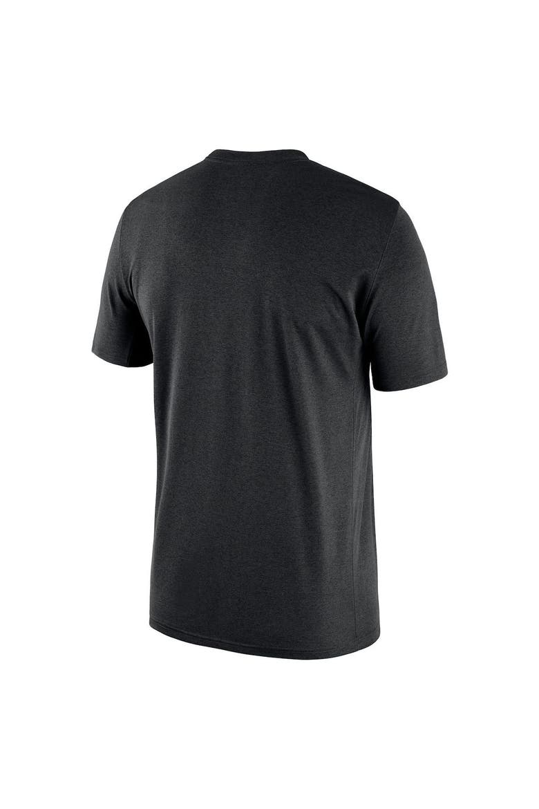 Men's Nike Heathered Black Stanford Cardinal Team Football Legend T-Shirt, Alternate, color, Heather Black