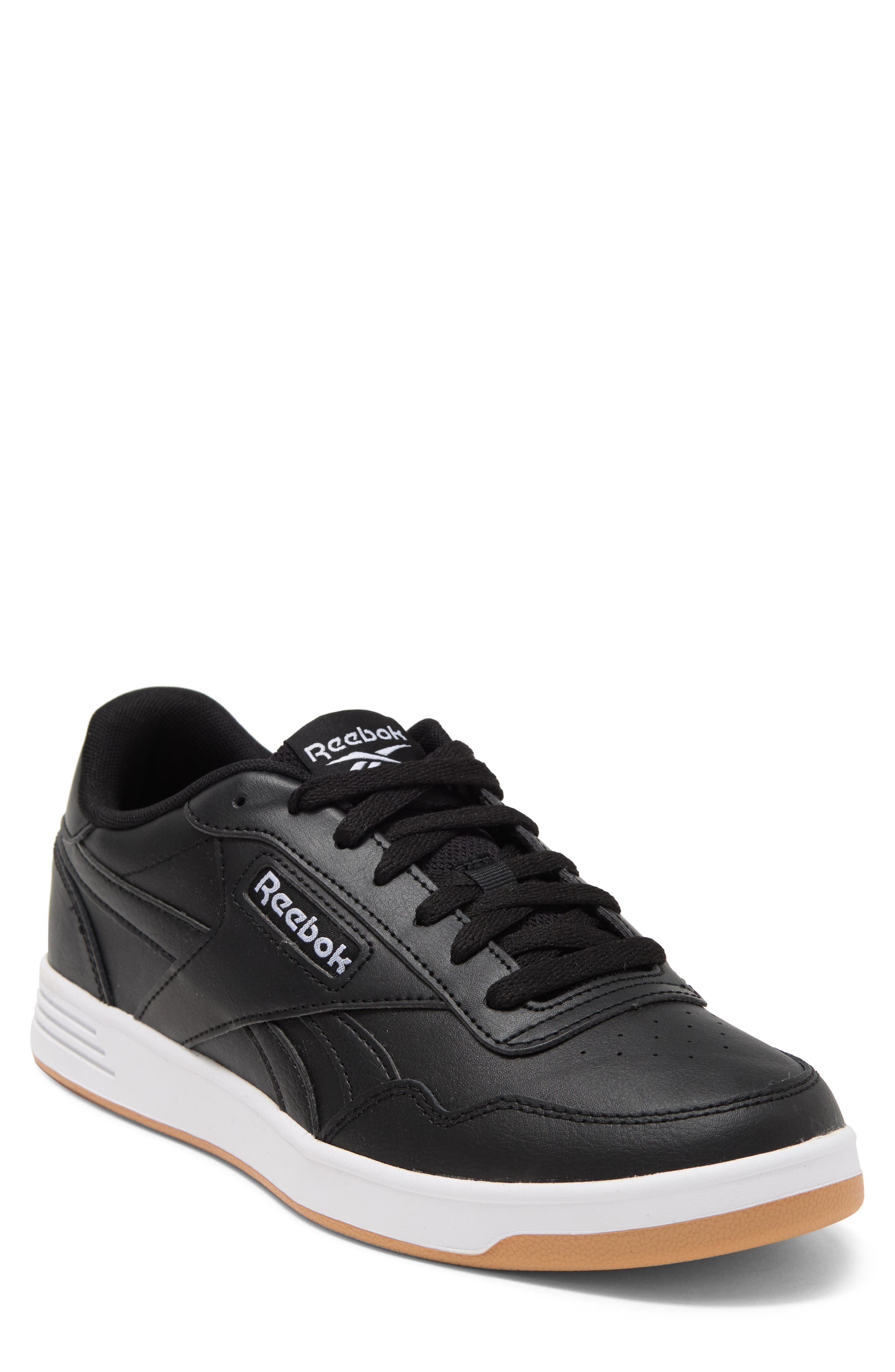 Reebok Court Advance Sneaker, Main, color, Cblack/Ftw