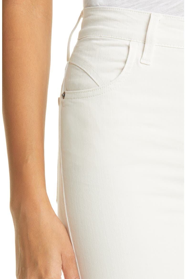 Ali High Waist Crop Skinny Jeans, Alternate, color, VINTAGE WHITE