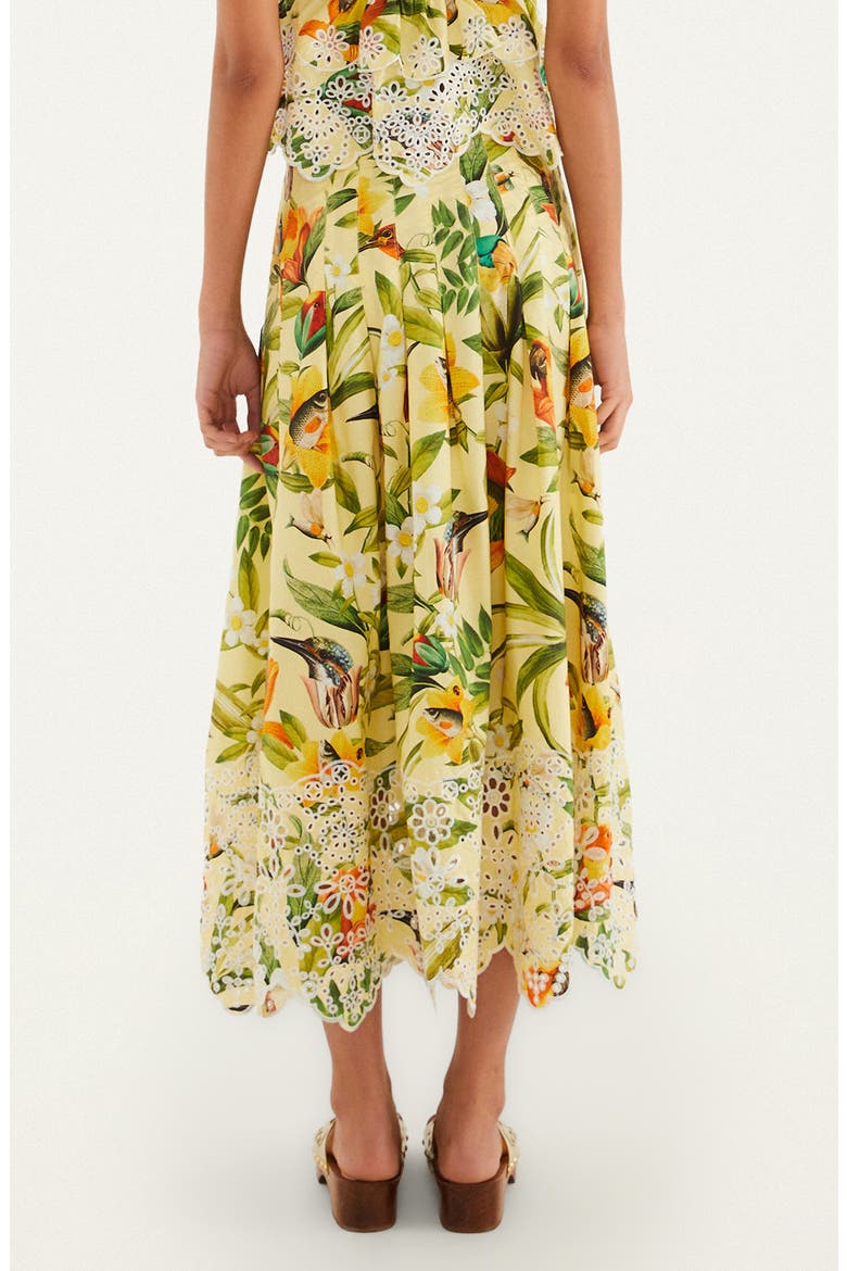 Brasil Collage Maxi Skirt, Alternate, color, BRASIL COLLAGE SOFT