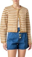 English Factory Stripe Cardigan