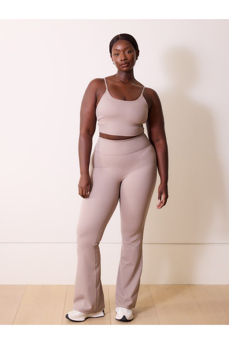 24/7 Revitalise Flare Regular Leggings, Alternate, color, Clay