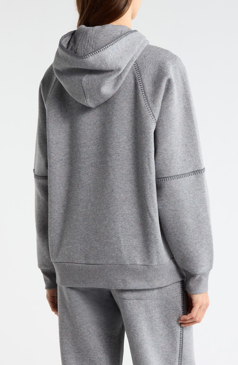 UGG<sup>®</sup> Classic Cotton Blend Hoodie, Alternate, color, Medium Grey Heather