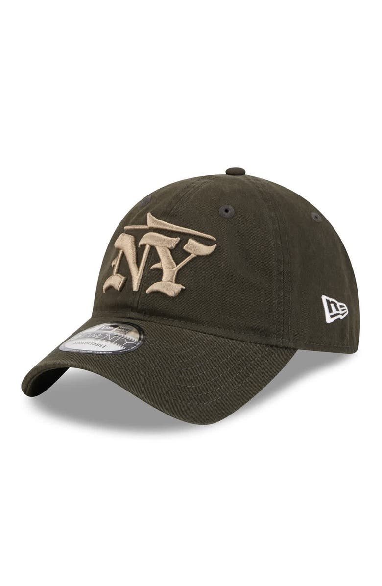 New Era Men's New Era  Gotham Green New York Jets 2025 Rivalries Collection Team 9TWENTY Adjustable Hat, Main, color, Dark Green