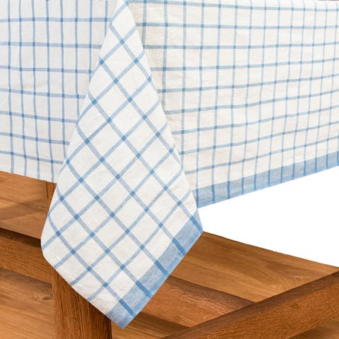 Windowpane Tablecloth