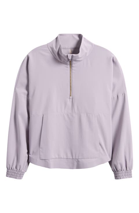 Mirage Water-Repellent Half-Zip Jacket