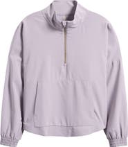 Rhone Mirage Water-Repellent Half-Zip Jacket