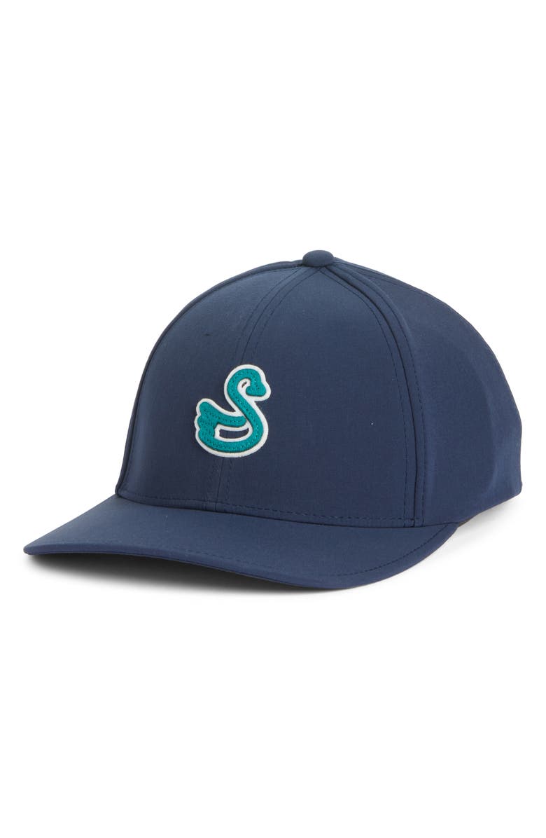 Swannies Nathan Snapback Baseball Cap, Main, color, Midnight-Navy