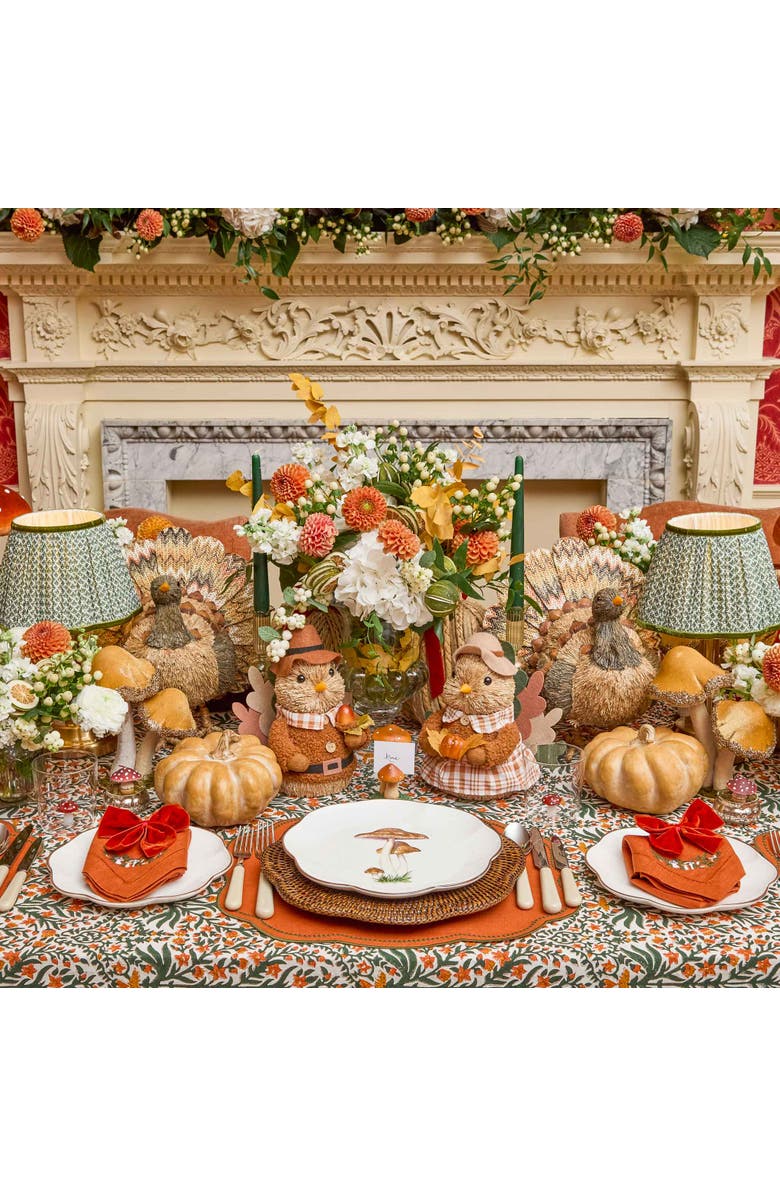 Mrs. Alice Lotus Lampshade, Alternate, color, Green