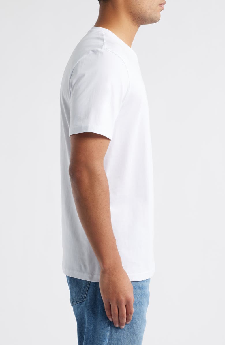 Mavi Jeans Crewneck T-Shirt, Alternate, color, White