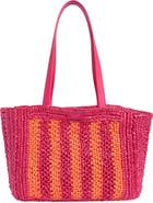 Kate Spade New York eden stripe crochet tote & pouch