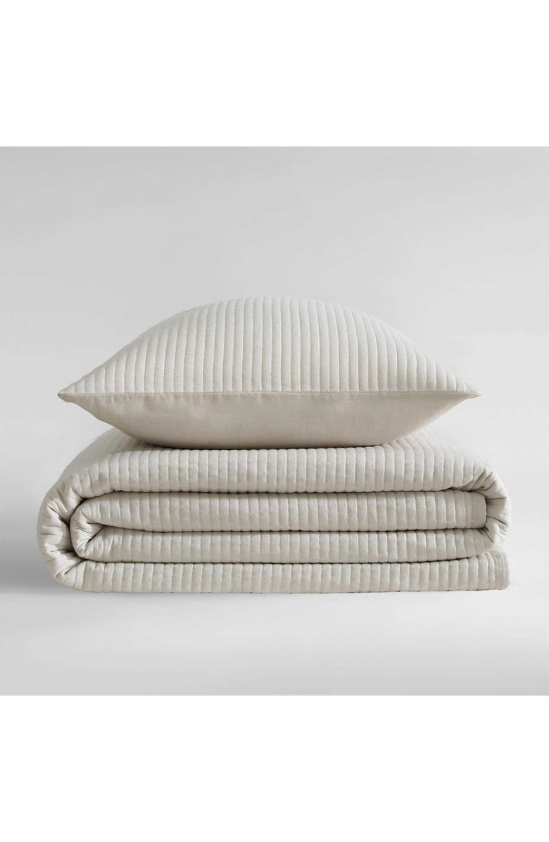 Calvin Klein Channel Stitch Quilted Coverlet, Alternate, color,